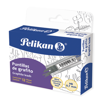 Puntilla de Grafito 0.7 mm C/12 | Pelikan 03032000