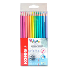 Lápices Kolores Triangulares Pastel con 12 | Kores 93311
