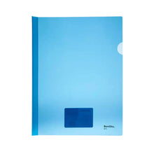 Folder con Costilla Carta Azul | Barrilito QC1Z
