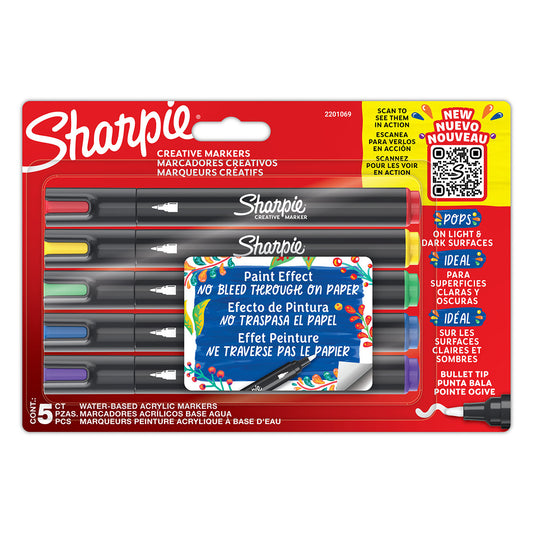 Marcador Creative Markers Nuevos Tonos De La Naturaleza Con 5 - Sharpie 2209902