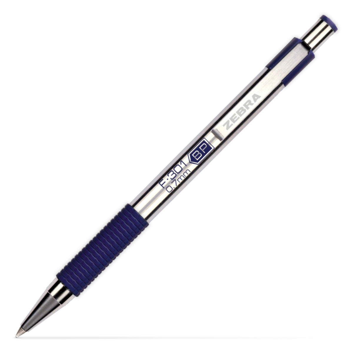 Bolígrafo Retráctil Metálico Punto Fino 0.7 mm | Zebra 704NGRFNC006