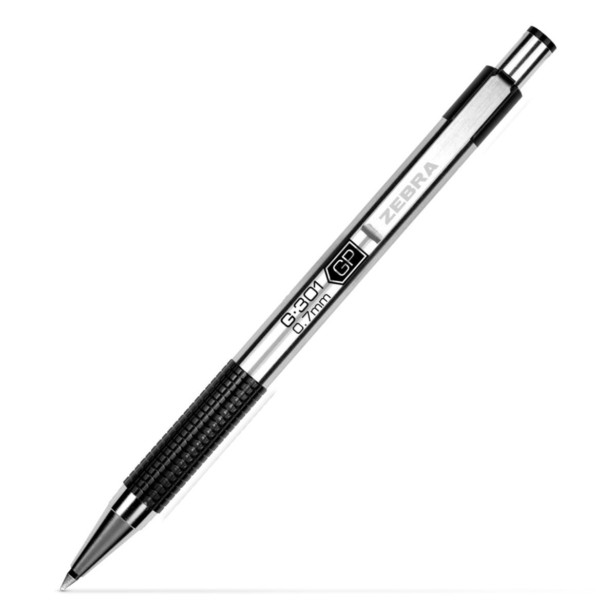 Bolígrafo Retractil G-301 GP 0.7 mm Negro|  Zebra 811NGRFNC006