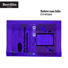 Sobre Plástico con Hilo Oficio Horizontal | Barrilito 120FCH