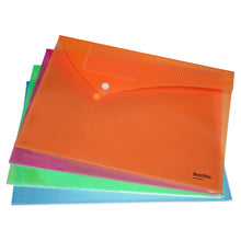 Sobre Plástico con Broche Carta Horizontal | Barrilito 8200A4