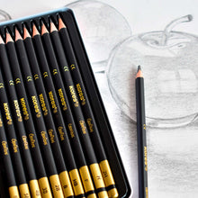 Set de Lápices de Grafito Graduados C/12 | Kores 92162