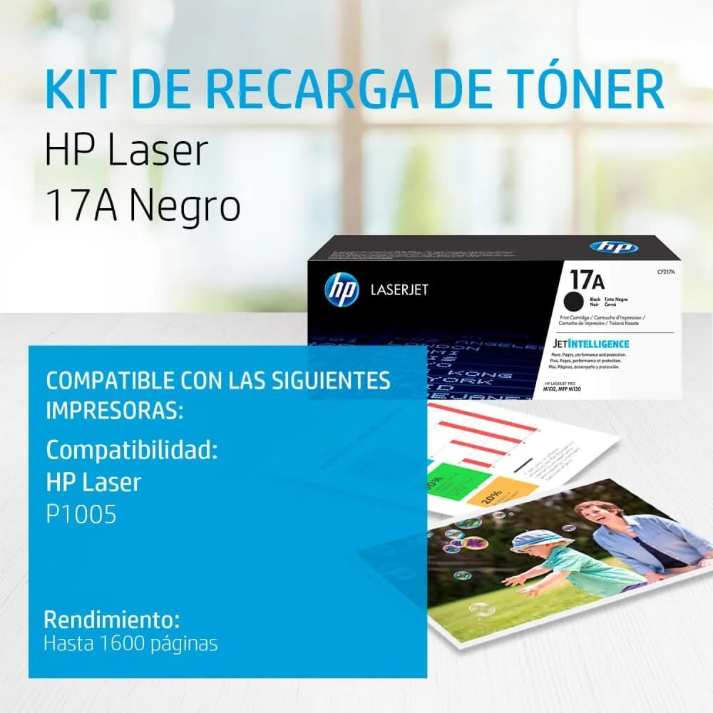 Toner 17A Negro Cf217A | HP CF217A