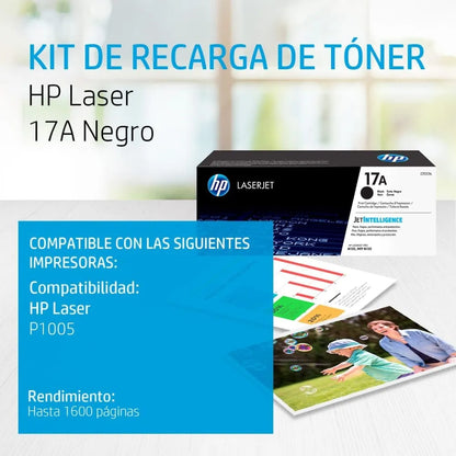Toner 17A Negro Cf217A | HP CF217A