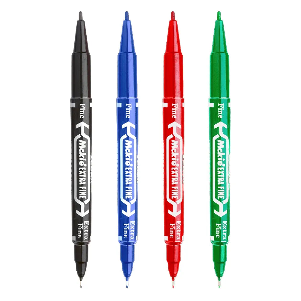 Set de Marcadores Mckie Doble Punta  C/4 | Zebra 4051