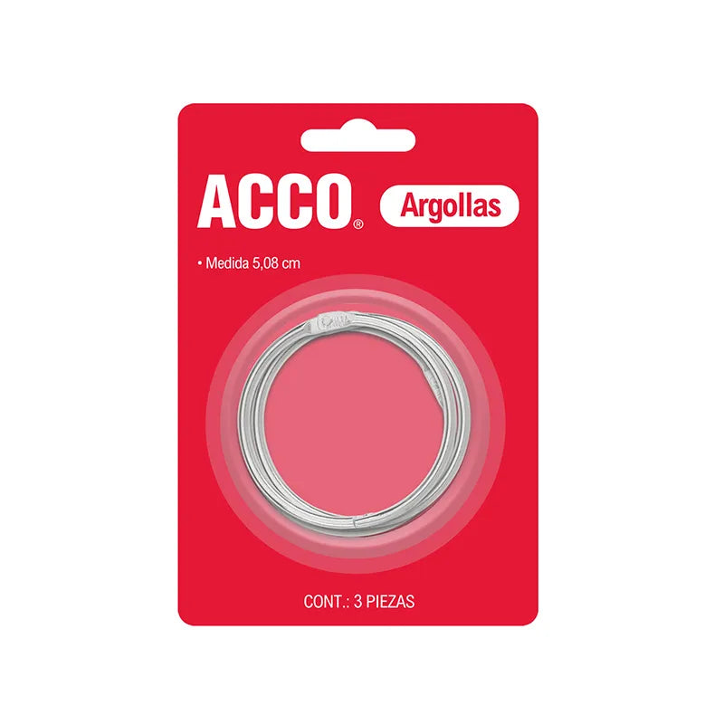 Argollas de 2" C/3 | ACCO P1111