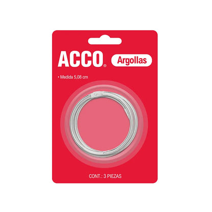 Argollas de 2" C/3 | ACCO P1111