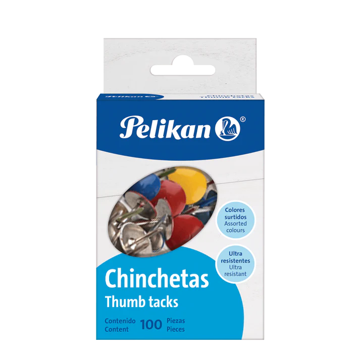 Chincheta Metálica C/100 | Pelikan 01200008