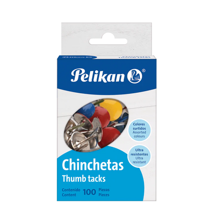 Chincheta Metálica C/100 | Pelikan 01200008