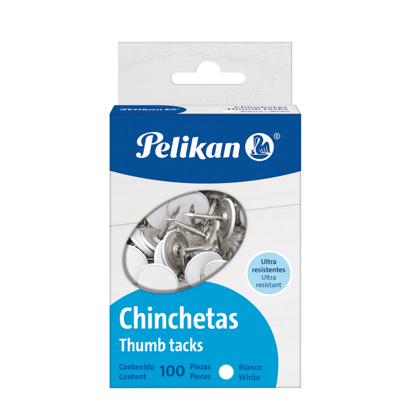 Chincheta Metálica C/100 | Pelikan 01200008
