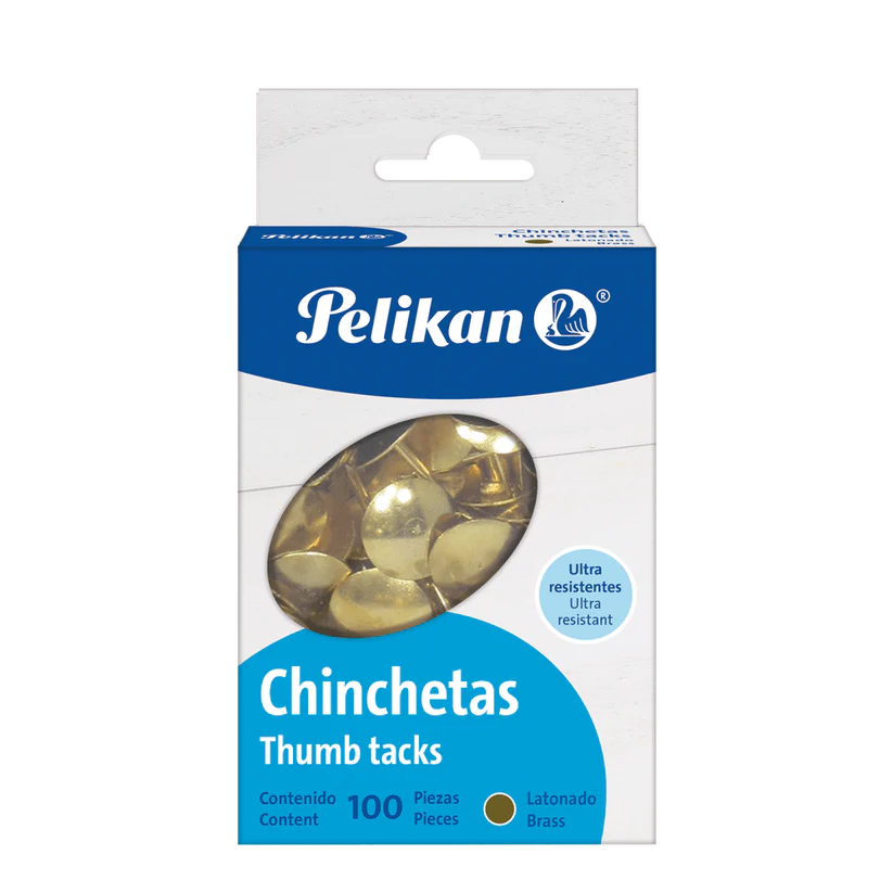 Chincheta Metálica C/100 | Pelikan 01200008