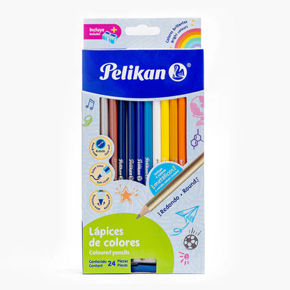 Lápices de Colores C/24 | Pelikan 30330301