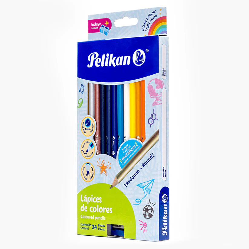 Lápices de Colores C/24 | Pelikan 30330301