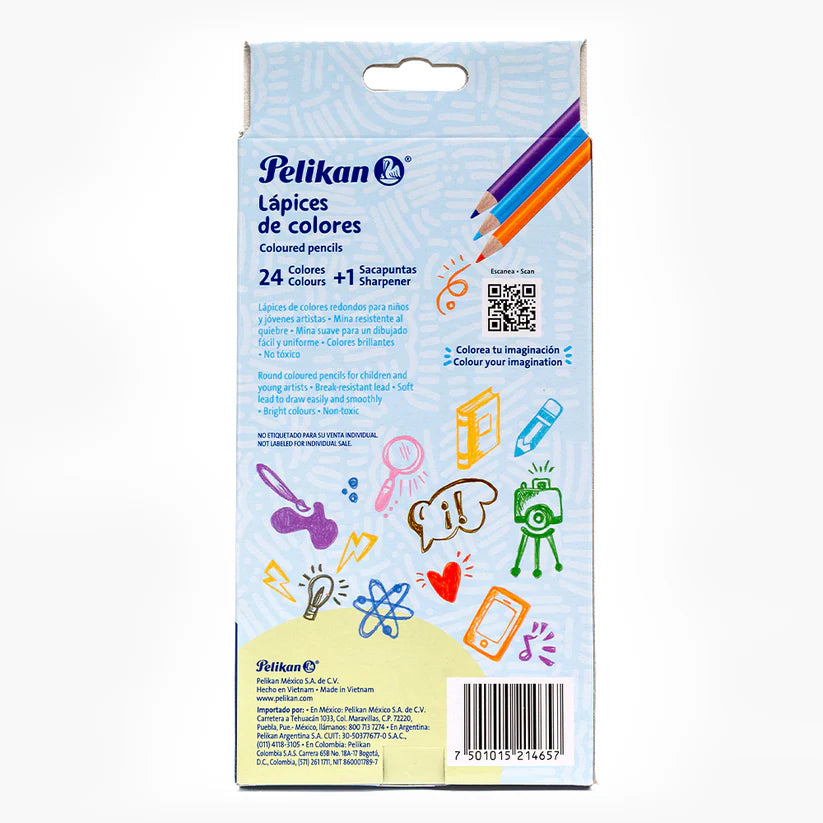Lápices de Colores C/24 | Pelikan 30330301