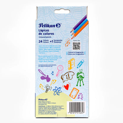 Lápices de Colores C/24 | Pelikan 30330301
