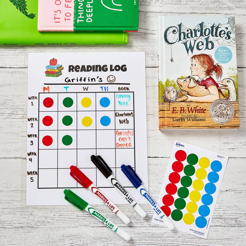 Etiqueta Redonda Removible 3/4 in Surtida C/1008 | Avery 5472