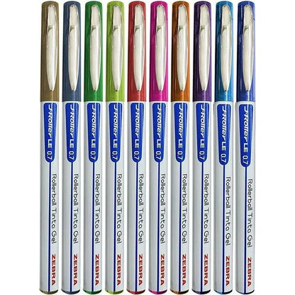 Bolígrafo J-Roller LE 0.7 mm Surtido con 10 | Zebra 8076-LE