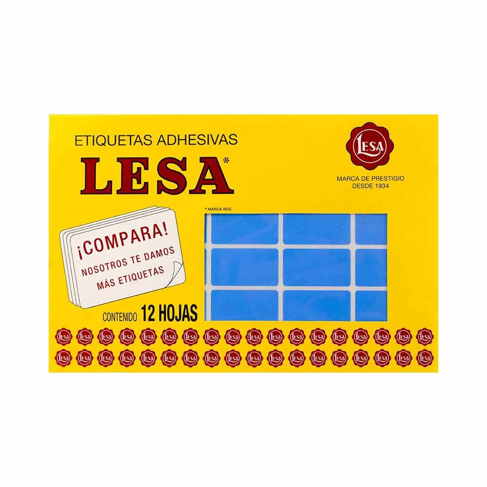 Etiqueta Adhesiva #7 (38 x 21 mm) 12 Hojas con 30 (360) |  LESA 2-507