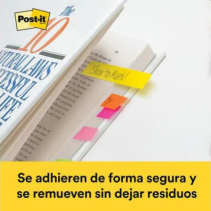 Señaladores de Página Neón 5 Colores | Post it MT900179409