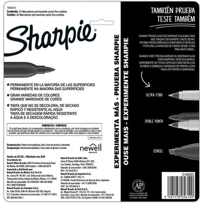 Marcadores Punto Fino Surtidos con 24 | Sharpie 1805612