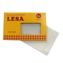 Etiqueta Adhesiva #21 Corrector Blanca 20 Hojas con 20 (400) | Lesa 2-521BL