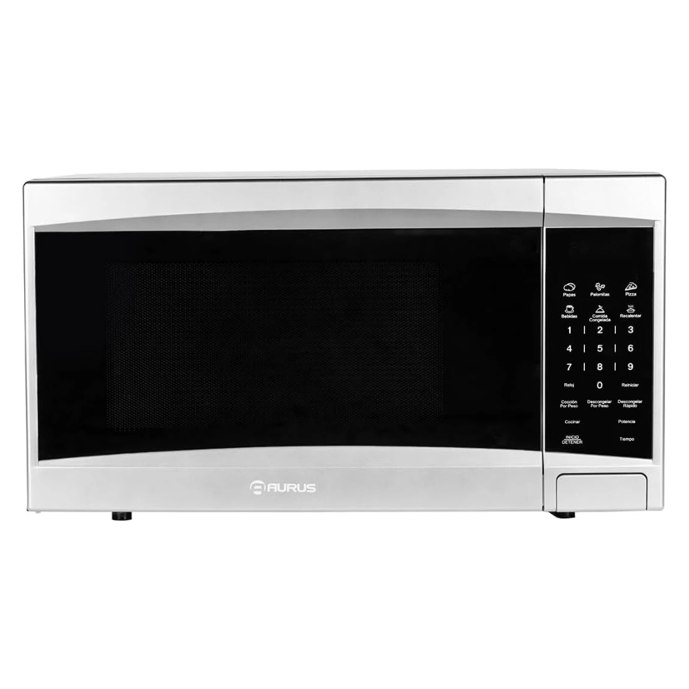 Horno de Microondas 1.1 Pies Cúbicos Silver | Aurus AMP11GS