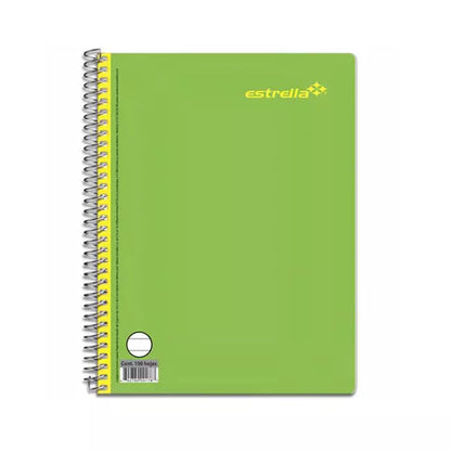 Cuaderno Forma Francesa 100 Hojas Cuadro Grande 7mm | Estrella 184