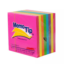 CUBO NOTAS MEMO TIP 2 x 2 in NEON 400 H - JANEL 6590202297