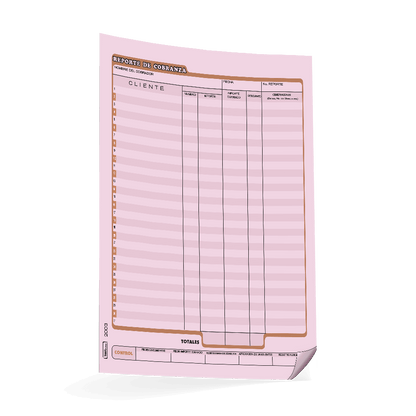 Reporte de Cobranza C/25 juegos | Printaform 2003