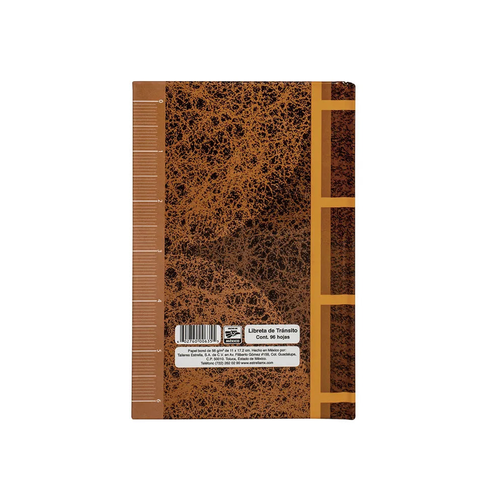 Libreta De Transito 96 Hojas Estrella 635