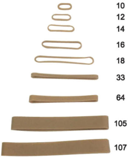 Liga de Hule Natural #14 80 g | Leon L8N14