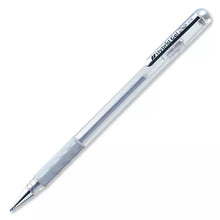 Boligrafo Hybrid Gel Grip Metallic 0.8 Mm Plata - PENTEL K118-Z