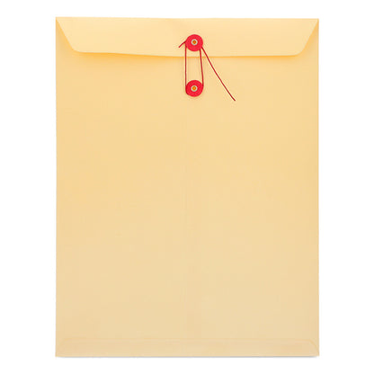 Sobre Bolsa Golden Kraft C/ Rondana e Hilo  T. Oficio 50 Pzas | B24GKR