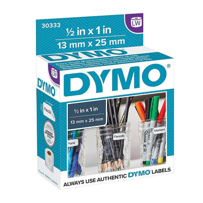 Etiqueta LW 1/2 x 1 in Blanca Rollo c/1000 | Dymo 30333