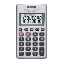 CALCULADORA PORTATIL 8 D. METAL - CASIO HL-820VA