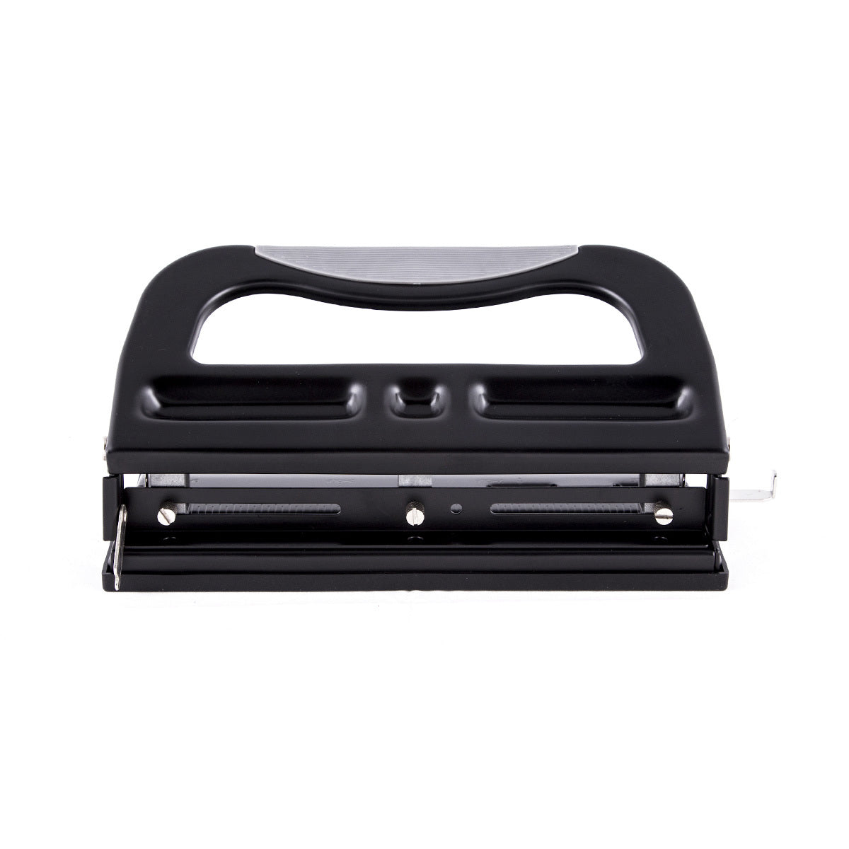 Perforadora Tres Orificios Ajustable Negra | Barrilito 914