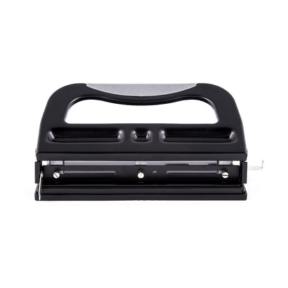 Perforadora Tres Orificios Ajustable Negra | Barrilito 914