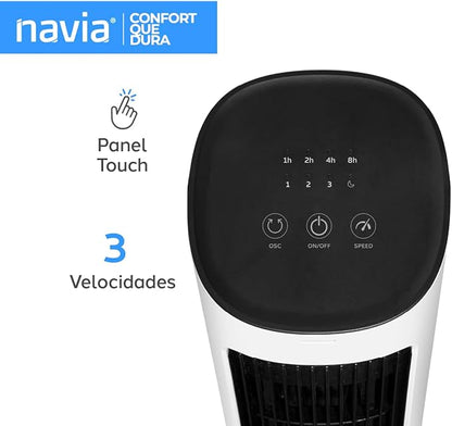 Ventilador de Torre 42" 3 Velocidades | Navia VTN-002
