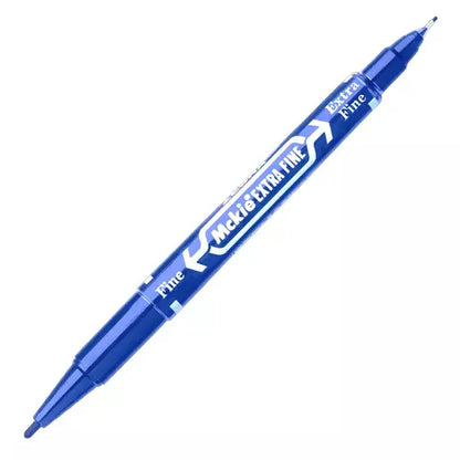 Marcador Permanente Doble Punta Fina Mckie | Zebra