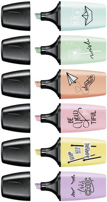 Marcatextos Boss Mini Pastel C/6 | Stabilo 07/06-27