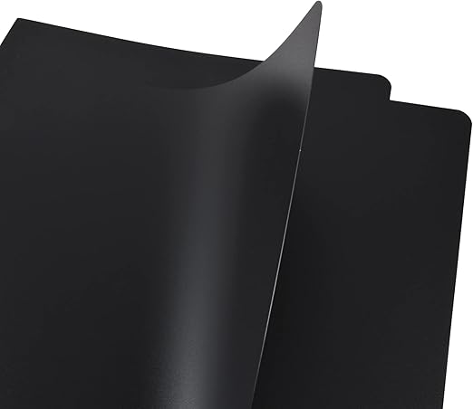 Cubierta Gbplak Lisa Carta Negra Con 50 | GBC P3562