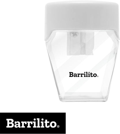 Sacapuntas Sencillo con Deposito y Tapa | Barrilito SPT38