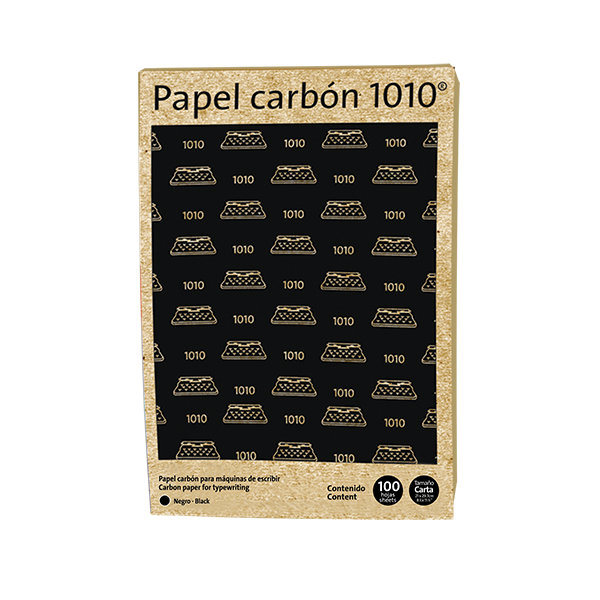 Papel Carbón 1010 Carta Negro C/100 | Pelikan 10102017
