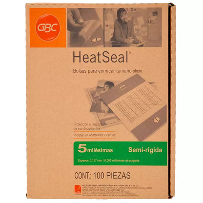 Mica Termica 5 Mil Oficio Con 100 | GBC M130252