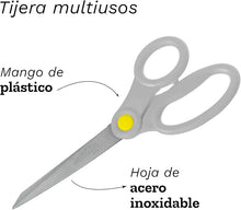 Tijera Multiusos 8" Acero Inoxidable | Barrilito T8X