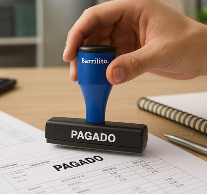 Practi Sello "PAGADO" | Barrilito 30002B
