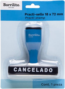Practi-Sello "CANCELADO" | Barrilito 30003B